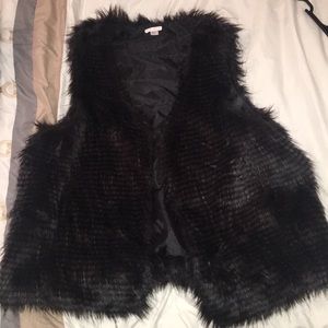 Fuzzy vest